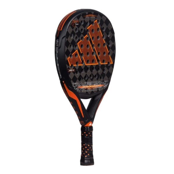 Pala de Pádel Adidas Adipower Multiweight Control 3.3 2024 (Alex Ruiz)/ Negra y Naranja - Imagen 3