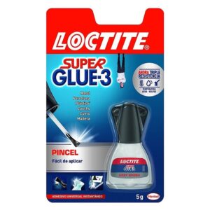 Pegamento con Pincel Loctite Super Glue-3/ 5g 8410020402104 2640969 LOC-LOCTITE PINCEL 5GR