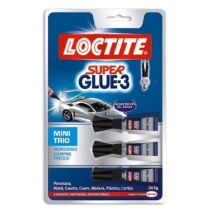 Pegamento en Tubo Loctite Super Glue-3 Mini Trio/ 3 x 1g 8410436130431 2640065 LOC-LOCTITE MINI TRIO 3X1