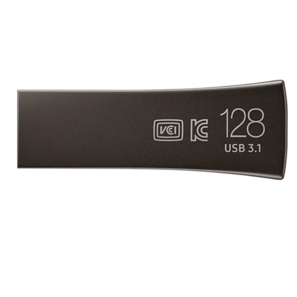 Pendrive 128GB Samsung BAR Plus Titan Gray USB 3.1 - Imagen 2