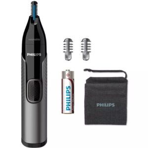 Perfilador Philips Nose Trimmer 3650 Serie 3000/ a Pilas/ 3 Accesorios 8710103924012 NT3650/16 PHPAE-COR NOSE TRIM 3650