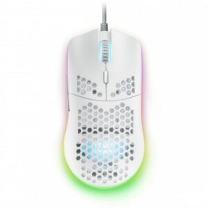 Ratón Gaming Mars Gaming MMAXW/ Hasta 12400DPI/ Blanco 4710562754209 MMAXW TAC-MOU MMAXW