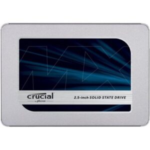 SSD CRUCIAL 2.5” 1TB SATA MX500 (con adaptador a 9.5mm) 649528785060 P/N: CT1000MX500SSD1 | Ref. Artículo: CT1000MX500SSD1