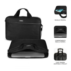 SUBBLIM Maletín con Ratón Select Pack Wireless Mouse USB + Laptop bag 15