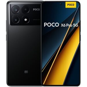 Smartphone Xiaomi POCO X6 Pro 12GB/ 512GB/ 6.67"/ 5G/ Negro 6941812757703 MZB0FUOEU XIA-SP POCO X6P 5G 12-512 BK