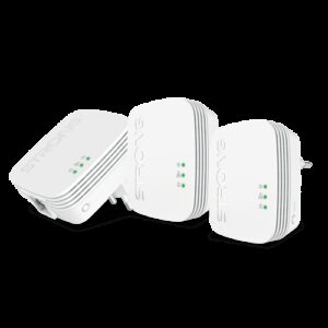 Strong Powerline 600 Triple Pack Mini 600 Mbit/s Ethernet Blanco 3 pieza(s) 9120072375699 | P/N: PL600TRIMINI | Ref. Artículo: 1382178