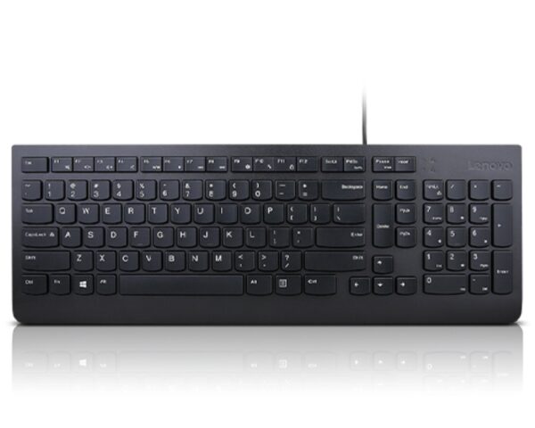 TECLADO LENOVO ESSENTIAL QWERTY USB NEGRO 0195713015646 4Y41C68674