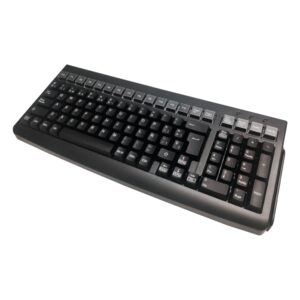 TECLADO POS MUSTEK MKB-800. BANDA MAGNETICA 3PISTAS. USB. NEGRO. 8435602907648 MKB-800M