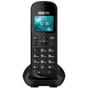 Teléfono Inalámbrico Maxcom MM35D/ Negro 5908235978048 MM35D-SE-BLK MCO-TEL MM35D