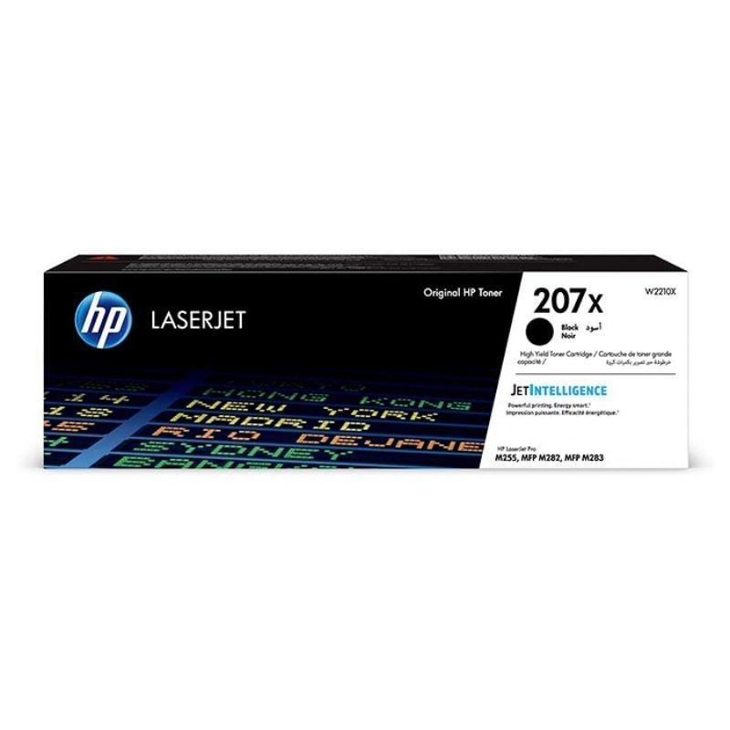 Tóner Original HP nº207X XL Alta Capacidad/ Negro 193905265176 W2210X W2210X