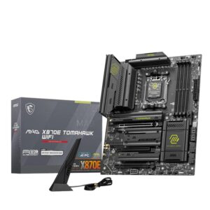 4711377291927 | P/N: 911-7E59-06S | Cod. Artículo: DSP0000029110 Placa base msi mag x870e tomahawk wifi atx -  4x ddr5 -  4x sata 6gb - s am5