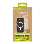 8426801174733 | P/N: MCBKC0304 | Cod. Artículo: DSP0000028902 Funda muvit recycletek magsafe para apple iphone 16 transparente