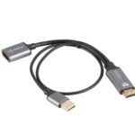 ADAPTADOR LANBERG 4K HDMI MACHO/DISPLAYPORT HEMBRA 20CM 5901969441475 AD-HD-DP-02