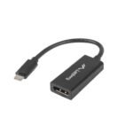 ADAPTADOR USB LANBERG USB-C M 3.1 A DISPLAYPORT H 15CM NEGRO 5901969418491 AD-UC-DP-01