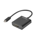 ADAPTADOR USB LANBERG USB-C M 3.1 A HDMI H 15CM DISPLAYPORT ALT MODE NEGRO 5901969418484 AD-UC-HD-01