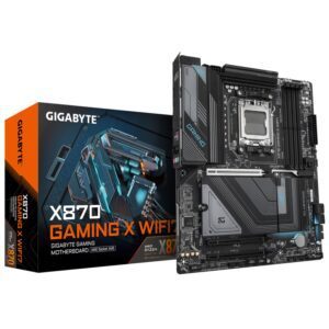PLACA BASE GIGABYTE X870 GAMING X WIFI7 G10 AM5 ATX 4XDDR5 4719331865368 9MX87GX7-00-10