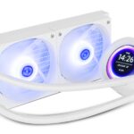 VENTILADOR NOX REFRIGERACION LIQUIDA HUMMER X-240 120MM BLANCO 8436587975073 NXHUMMERX240LCDWH