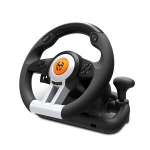 VOLANTE Y PEDALES KROM K-WHEEL MULTIPLATAFORMA NEGRO 8436532169250 NXKROMKWHL