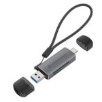 4015867234358 | P/N: BIAN05G | Cod. Artículo: MGS0000022103 Lector de tarjetas externo conceptronic usb tipo a - usb tipo c
