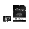 4260283113514 MEM MICRO SDHC 8GB MEDIARANGE + ADAPTADOR SD MR957 A0056166 Mediarange Almacenamiento MR957