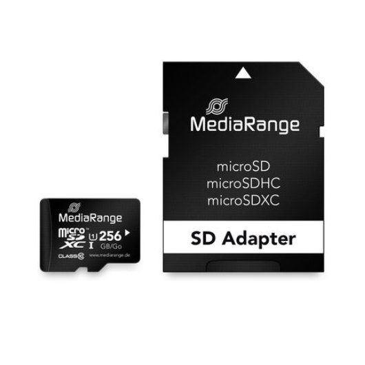 4260664872658 MEM MICRO SDXC 256GB MEDIARANGE + ADAPTADOR SD MR946 A0056198 Mediarange Almacenamiento MR946