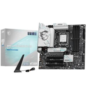 4711377286558 | P/N: 601-7E42-02S | Cod. Artículo: DSP0000029120 Placa base msi b860m gaming plus wifi matx ddr5 lga 1851