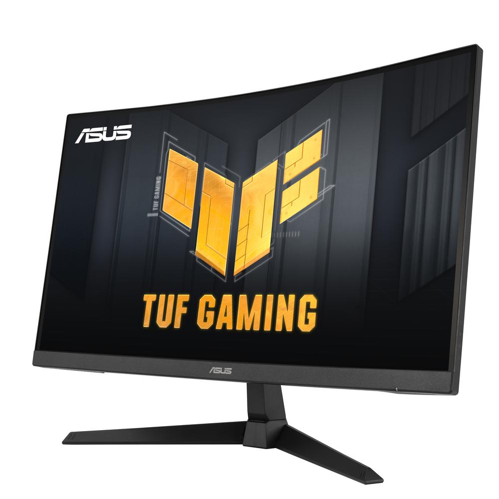 Monitor led asus tuf gaming vg27vqm1b 27 pulgadas curvo fhd 1ms hdmi displayport altavoces - Imagen 2