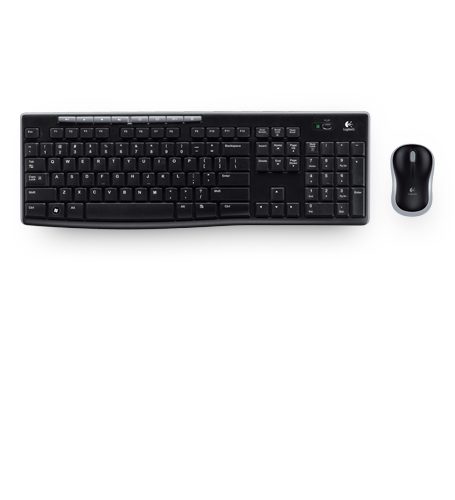 5099206039193 TECLADO+RATON LOGITECH MK270 WIRELESS NEGRO 920-004513 190300115 Logitech Teclados y Ratones 920-004513