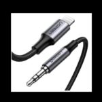 6957303875092 CABLE UGREEN LIGHTNING A 3.5MM MALE ADAPTER 1M UG70509 A0055013 UGREEN Adaptadores UG70509