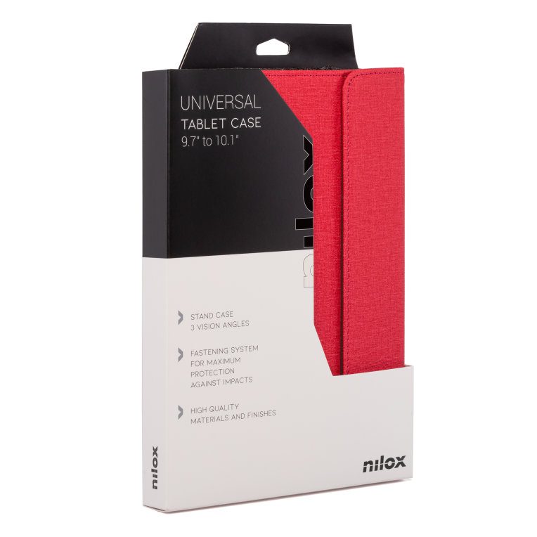 Funda tablet universal nilox 10.5 pulgadas roja - Imagen 4
