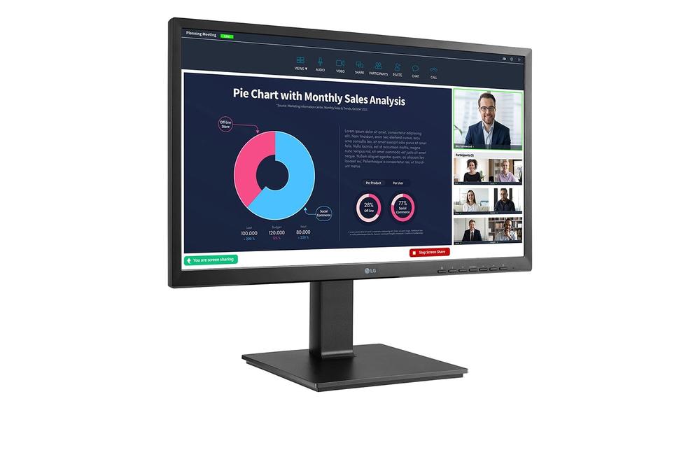 Ips lg 24bp75cp 23.8 pulgadas 5ms 1920x1080 hdmi usb - c displayport altavoces reg. altura cam - Imagen 4