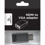 ADAPTADOR GEMBIRD HDMi MACHO A VGA HEMBRA 8716309081191 A-HDMI-VGA-001