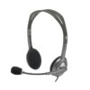 AURICULARES LOGITECH H110 NEGRO MICROFONO ALAMBRICO 5099206022423 981-000271