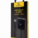 CABLE ADAPTADOR USB TIPO-C A HDMI 4K 60HZ 15 CM NEGRO 8716309124096 A-CM-HDMIF-04