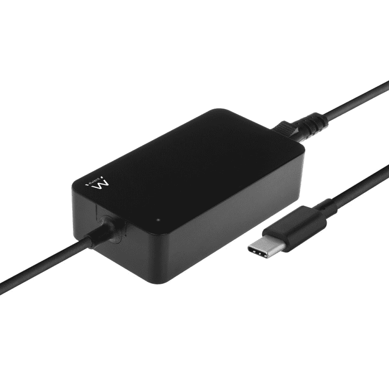 CARGADOR PORTATIL EWENT USB-C 45W NEGRO 8054392618536 EW3981