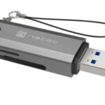 LECTOR DE TARJETAS NATEC SCARAB 3 USB 3.1 GEN 1 USB-A + USB-C SD/MICRO SD 5901969445770 NCZ-2262