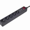 PROTECTOR CONTRA SOBRETENSIONES GEMBIRD 5 ENCHUFES 4