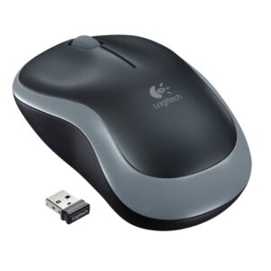 Ratón Inalámbrico Logitech M185/ Hasta 1000 DPI/ Gris 5099206027282 910-002238 LOG-MOU 910-002238