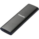 8720039513754 | P/N: FM01SS030P | Cod. Artículo: DSP0000028533 Disco duro externo ssd philips fm01ss030p 1tb m.2 usb tipo c