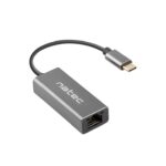 ADAPTADOR NATEC CRICKET USB-C 3.1 A ETHERNET RJ45 1GB 5901969434903 NNC-1925