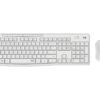 COMBO TECLADO RATON LOGITECH MK295 RF INALAMBRICO BLANCO 5099206092570 920-009822