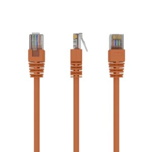 Cable CAT5E UTP moldeado 1m Naranja 8716309069632 PP12-1M/O