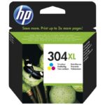 Cartucho de Tinta Original HP nº304 XL Alta Capacidad/ Tricolor 889894860798 N9K07AE N9K07AE