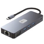 LEOTEC DOCKING STATION 11-1 PLUS 1USB-C PD100 3USB3.2 HDMI VGA GGL LECTJSD MCSD 8436588882646 LEDS03