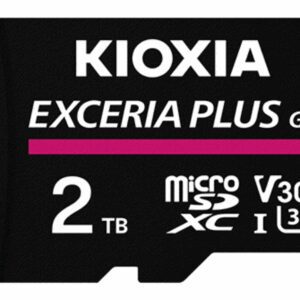 MICRO SD KIOXIA 2TB EXCERIA PLUS G2 UHS-I C10 CON ADAPTADOR 4582563858596 LMPL2M002TG2