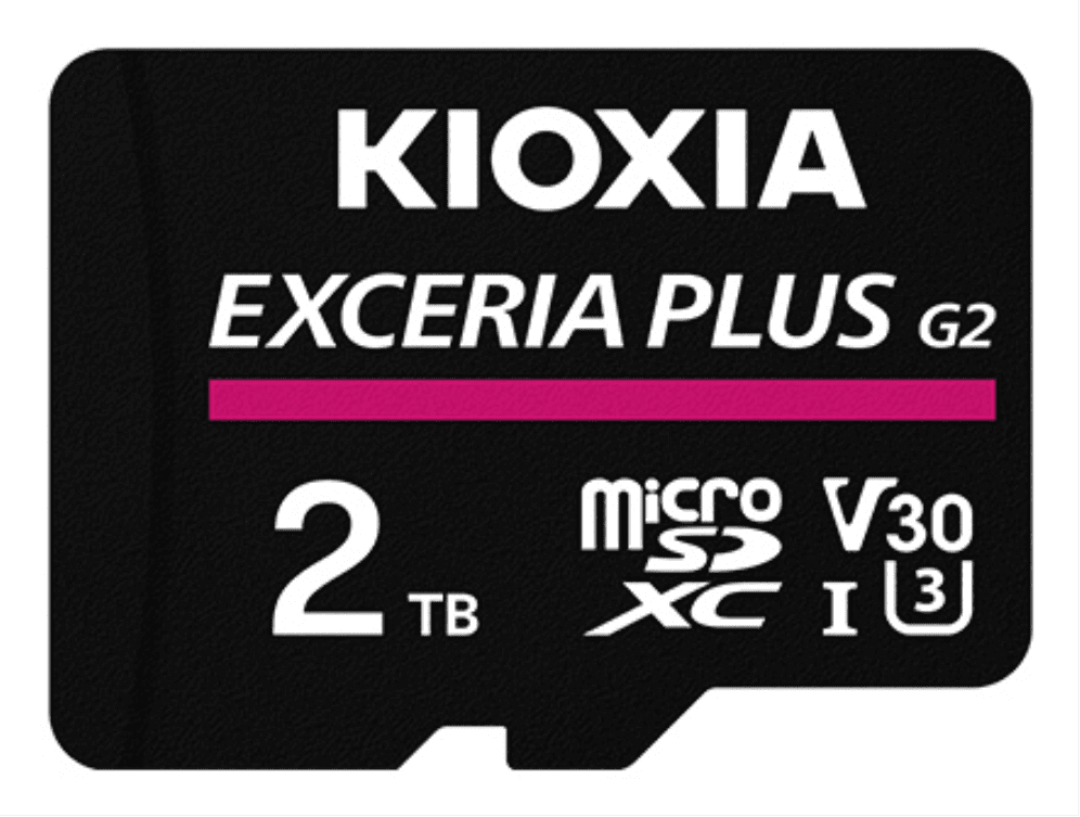 MICRO SD KIOXIA 2TB EXCERIA PLUS G2 UHS-I C10 CON ADAPTADOR 4582563858596 LMPL2M002TG2