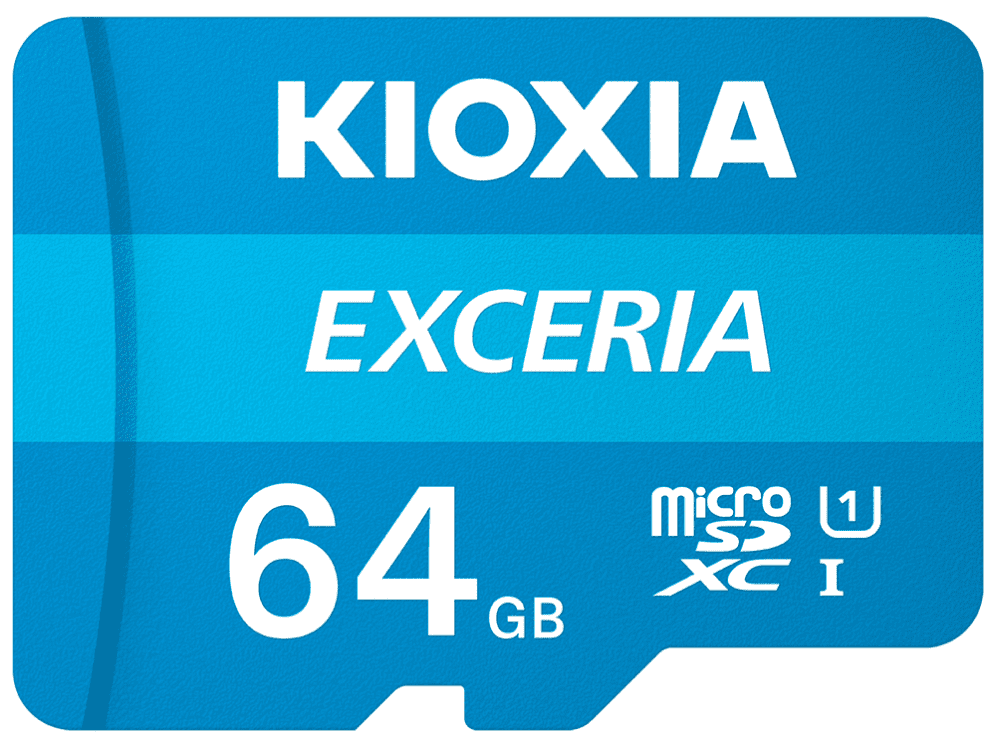 MICRO SD KIOXIA 64GB EXCERIA UHS-I C10 R100 CON ADAPTADOR 4582563850811 LMEX1L064GG2