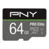 MICRO SD PNY 64GB ELITE UHS-I C10 MICROSDXC 0751492625744 P-SDU64GV31100PRO-GE