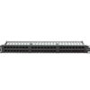 PATCH PANEL LANBERG 48 PUERTOS 1U 19? CAT.6 NEGRO 5901969404043 PPU6-1048-B