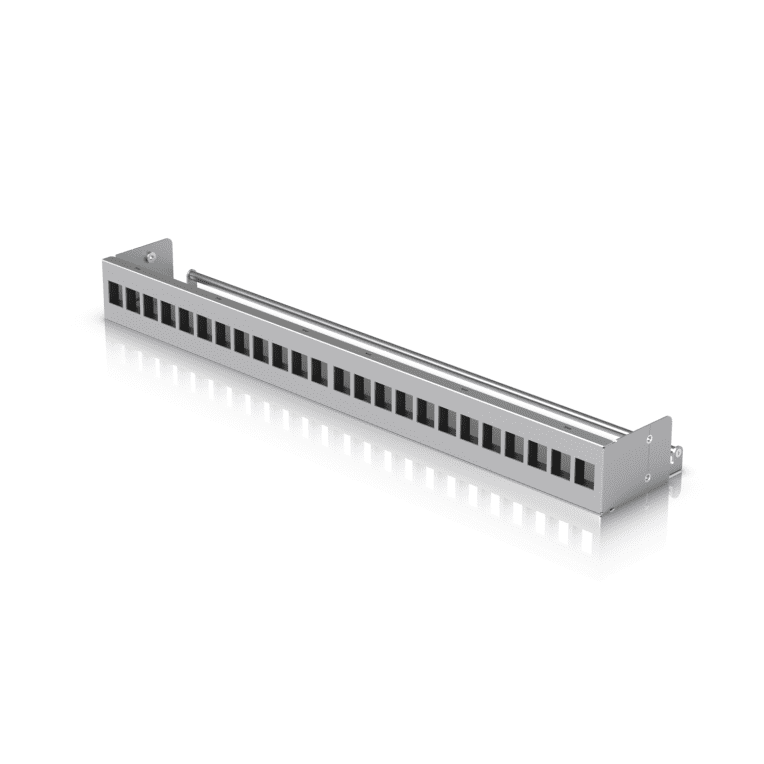 PATCH PANEL UBIQUITI UACC-RACK-PANEL-PATCH-BLANK-24 KEYSTONE WHITE 0810010079060 UACC-RACK-PANEL-PATCH-BLANK-24